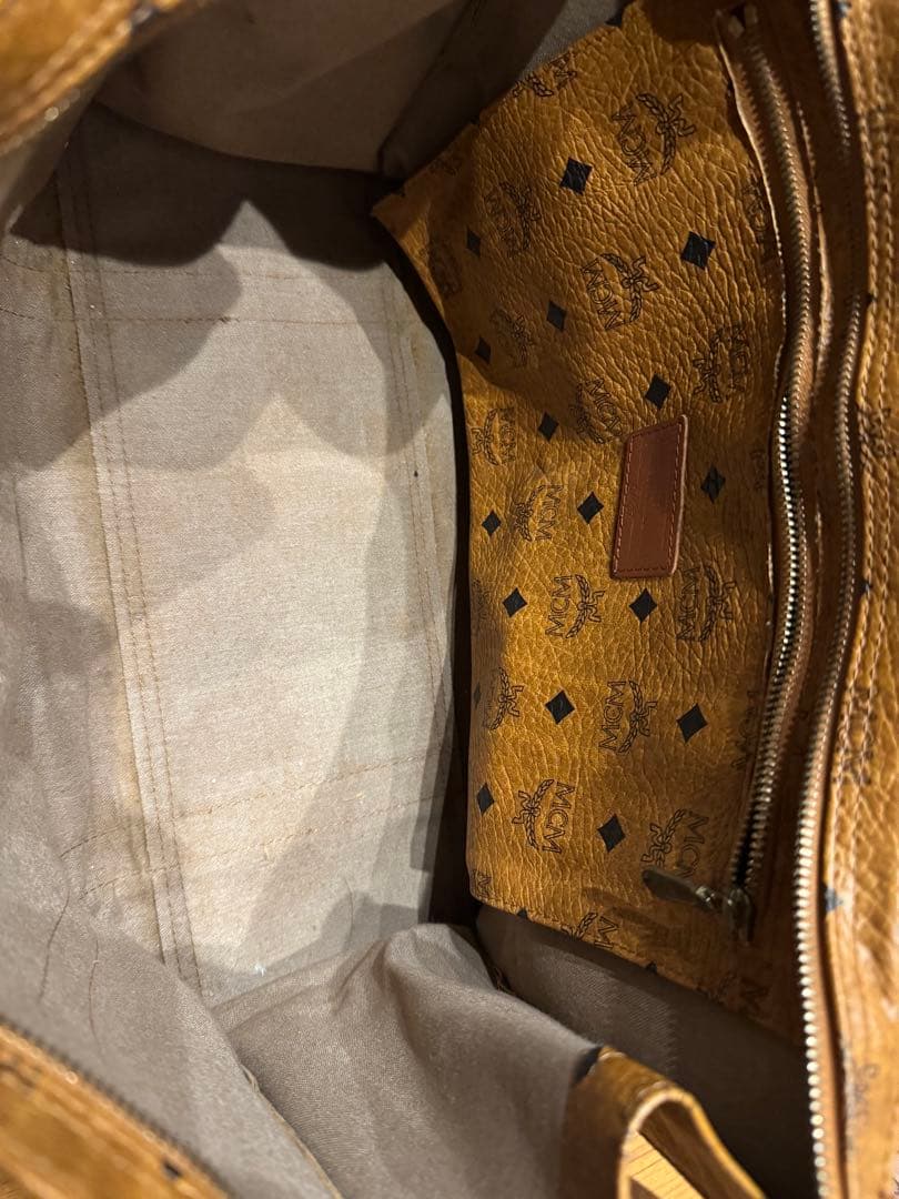 MCM ブラウン ショルダーバッグ K7829