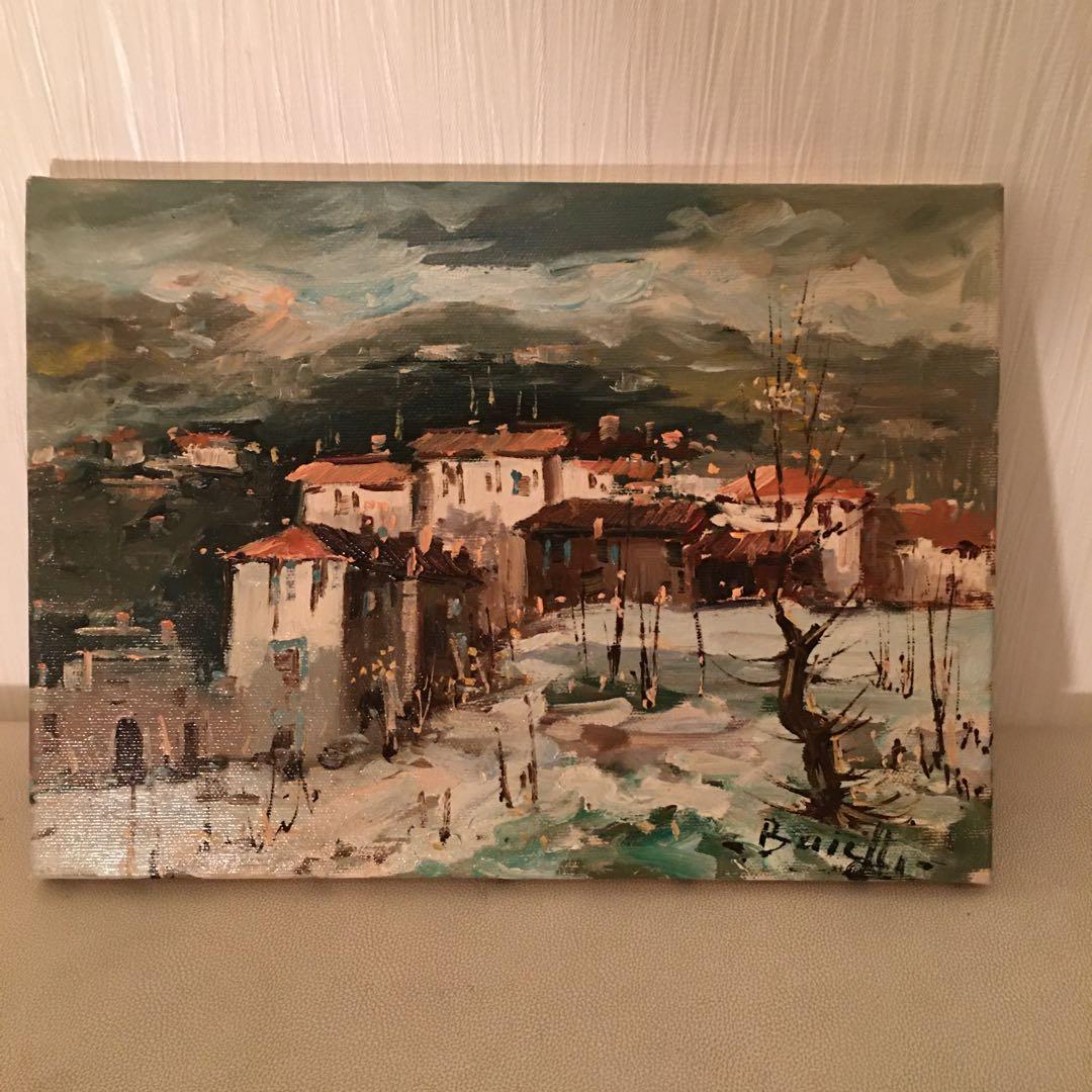 ヨーロッパ絵画直筆作品油絵