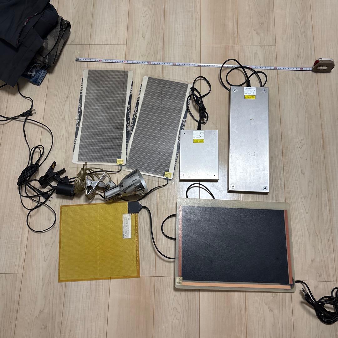 爬虫類・両生類用ヒーター ソケット セット