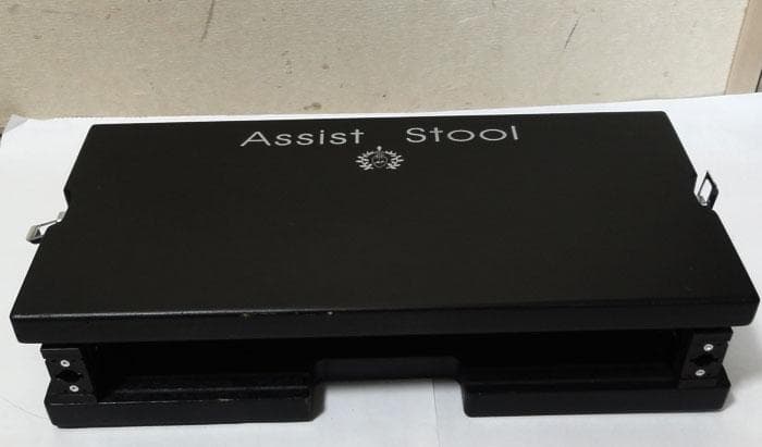 吉澤　アシストスツールASS-V ブラック　ピアノ足台