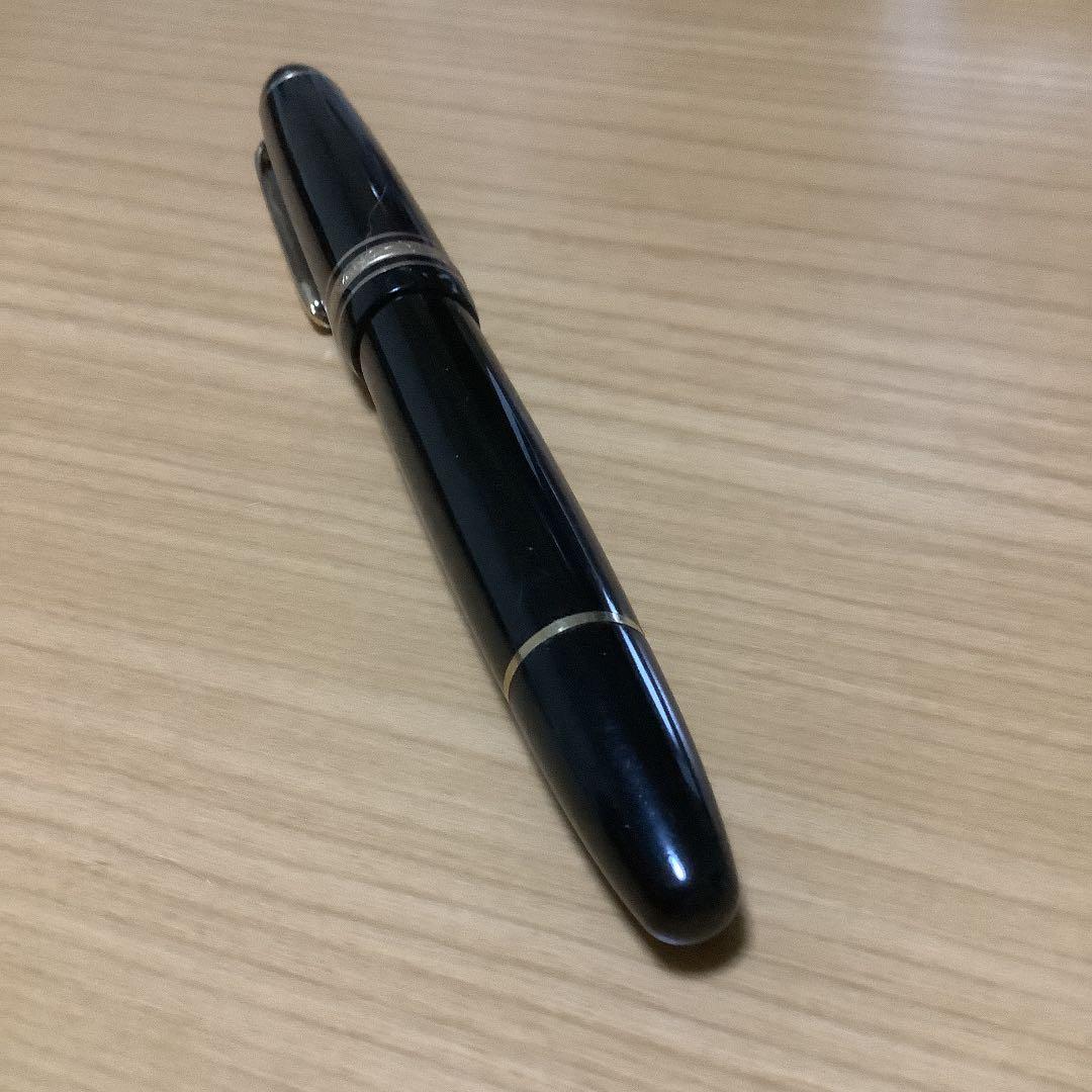 モンブラン No.320 585刻印 万年筆 K14 吸入式 簡易洗浄済 箱付