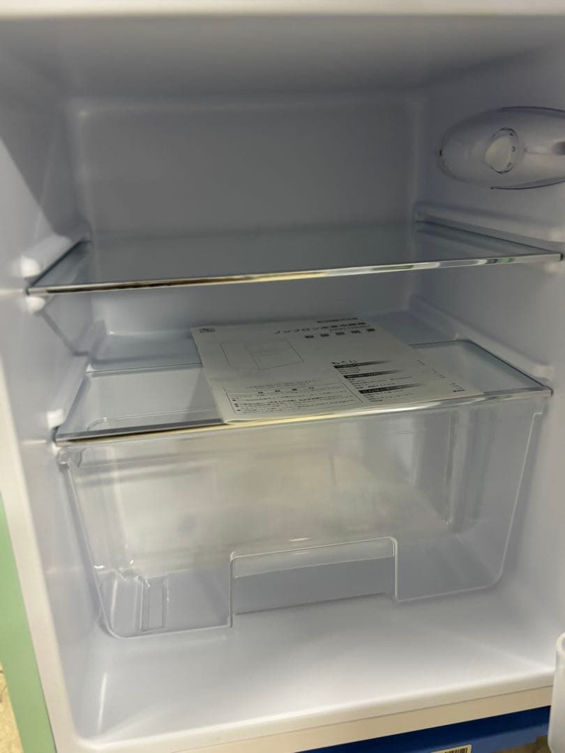 2024年製81 Lミントグリーン冷蔵庫アイリスオーヤマPRR-082D T