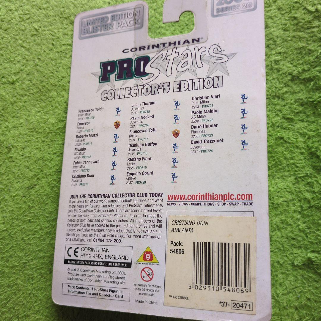 激レアCORINTHIAN PRO Stars Cristiano Doni
