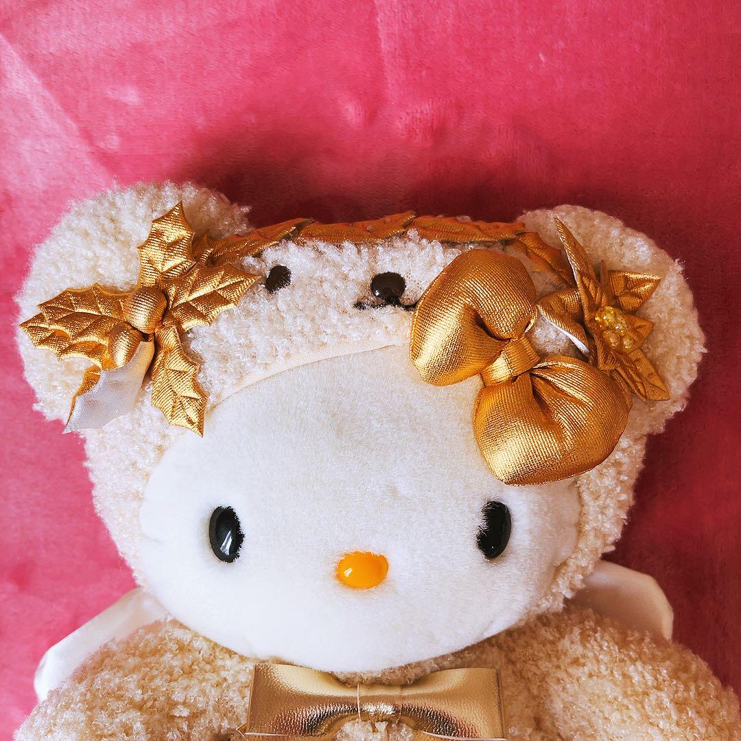 希少レア ハローキティ エンジェル ベア おすわりベア ぬいぐるみ 2002