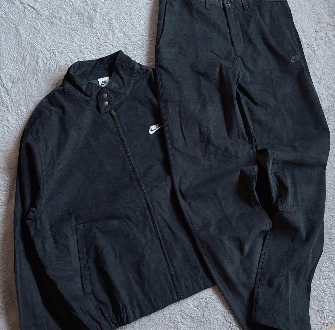 新品 NIKE ナイキ ジャケット コーデュロイ セットアップ XL