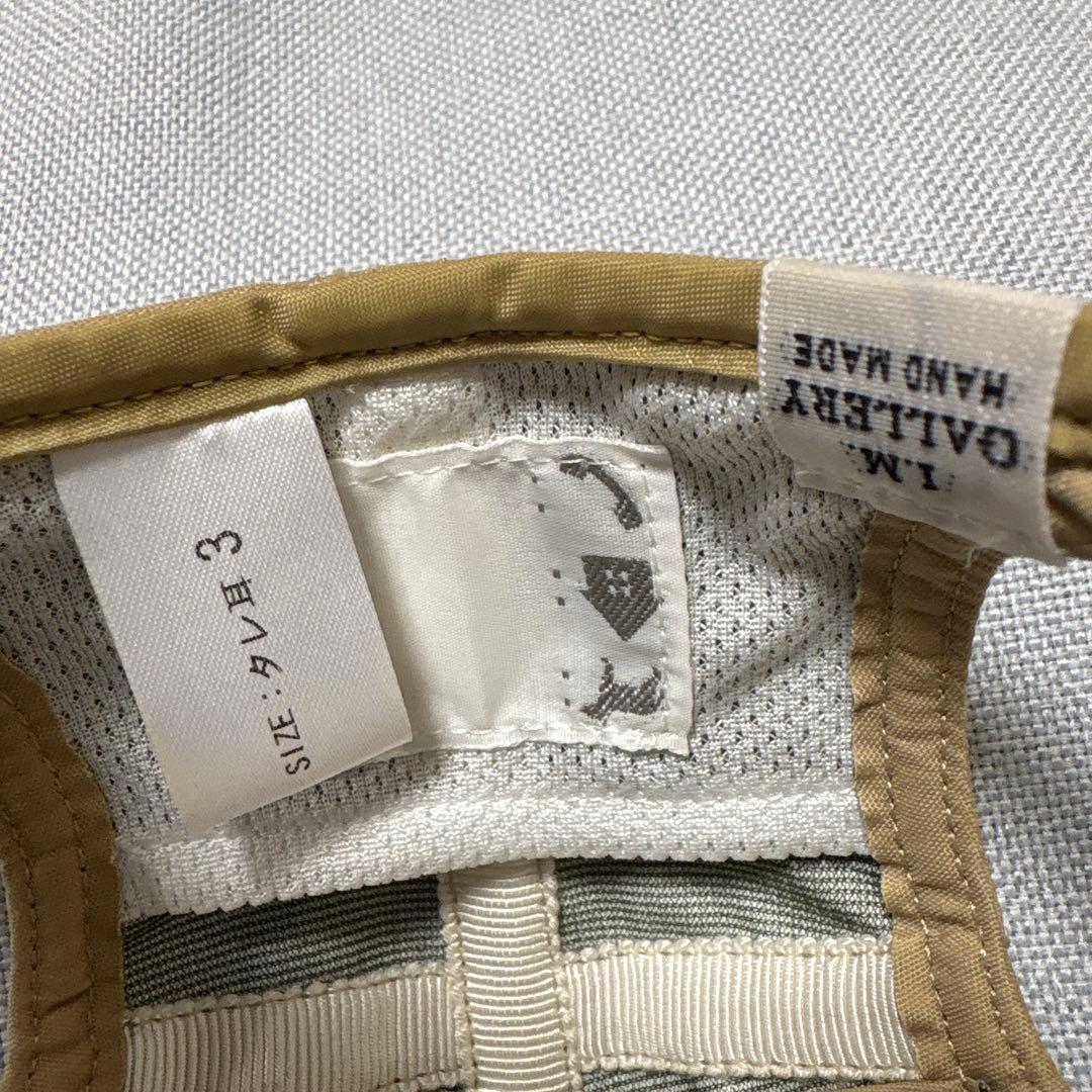 I.M.GALLERY 犬用キャップ ベージュ・ワングラス