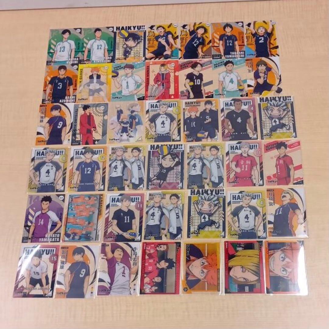 ➀未開封含 ハイキュー!! ウエハースカード クリアカードなど 大量