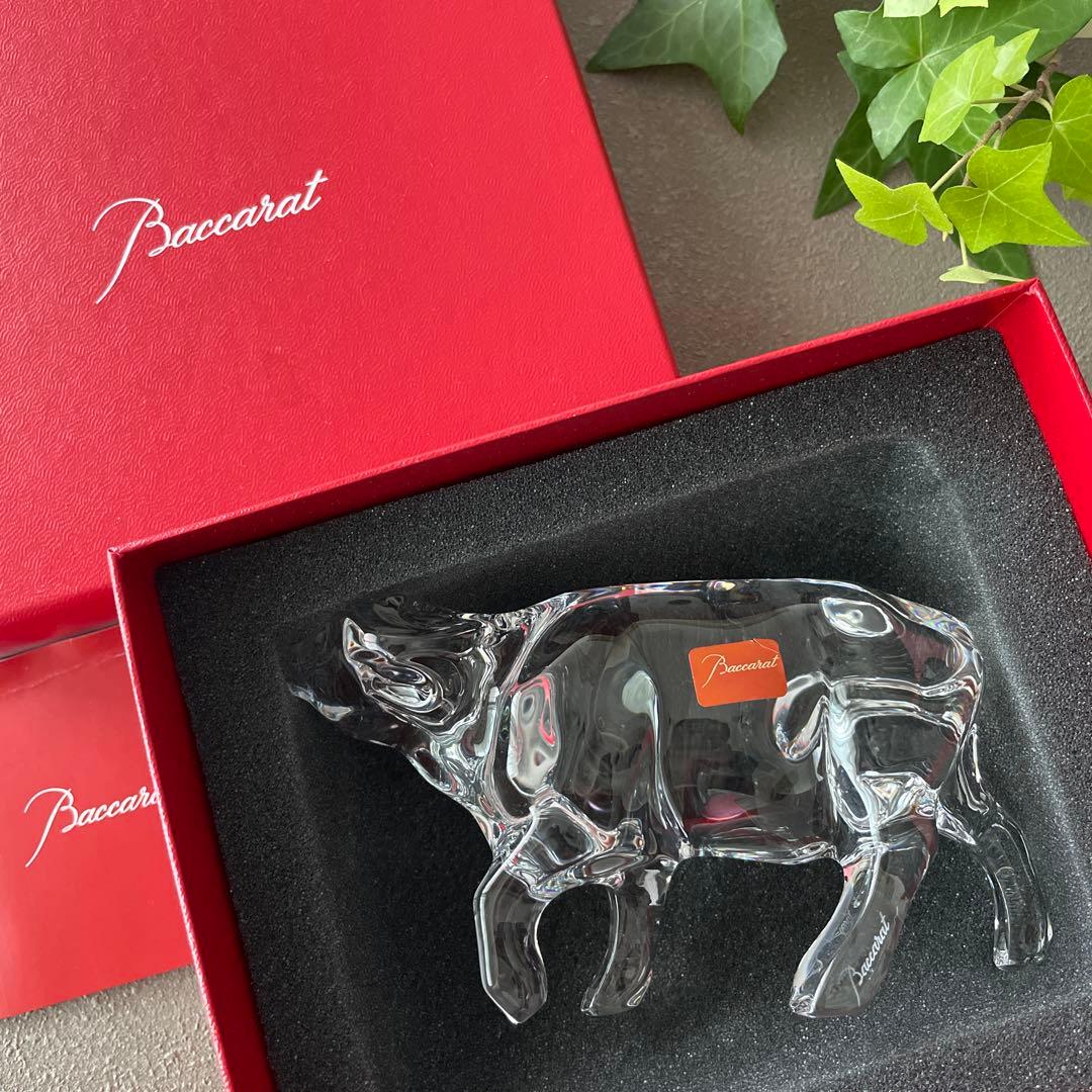 Baccarat 干支丑年2009年 クリスタルガラス