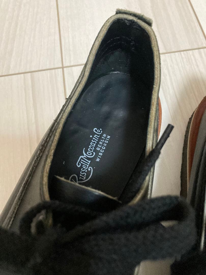 ラッセルモカシン クロムエクセル フィッシングオックスフォード 短靴