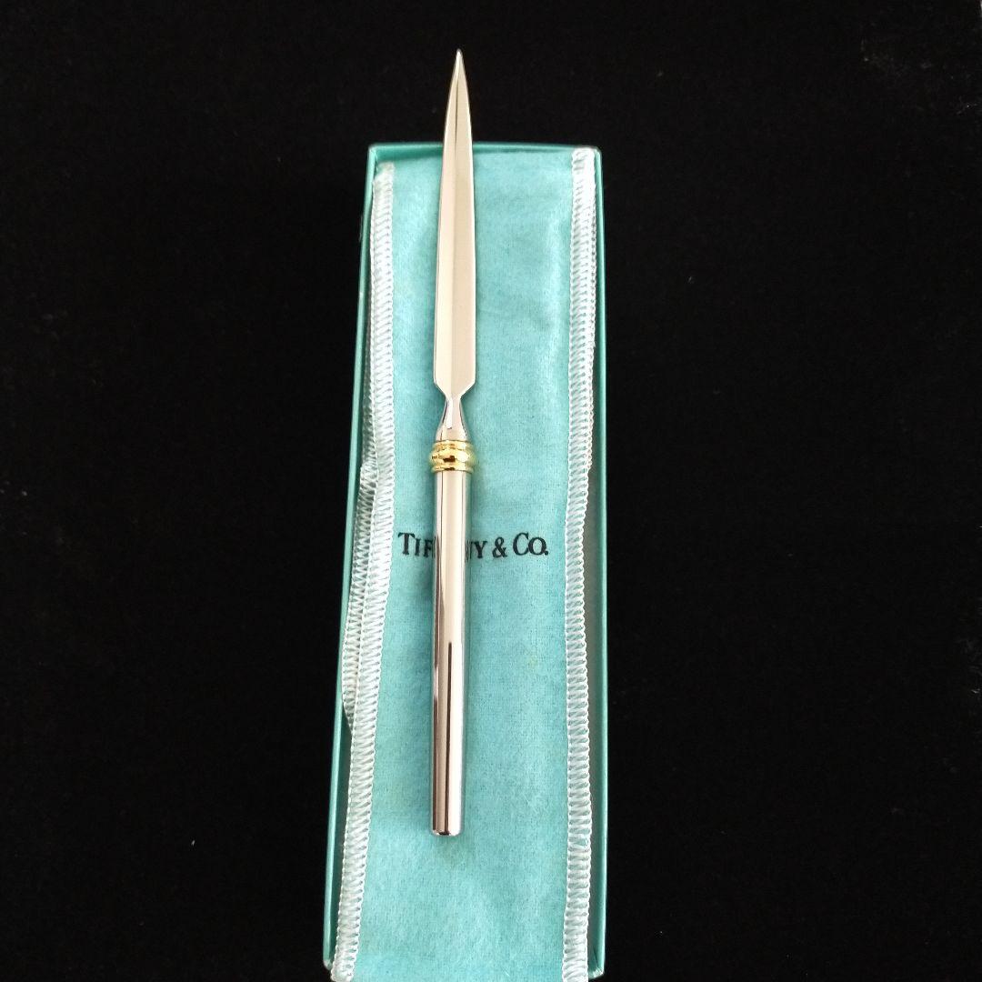 ティファニー ペーパーナイフ レターオープナー シルバー