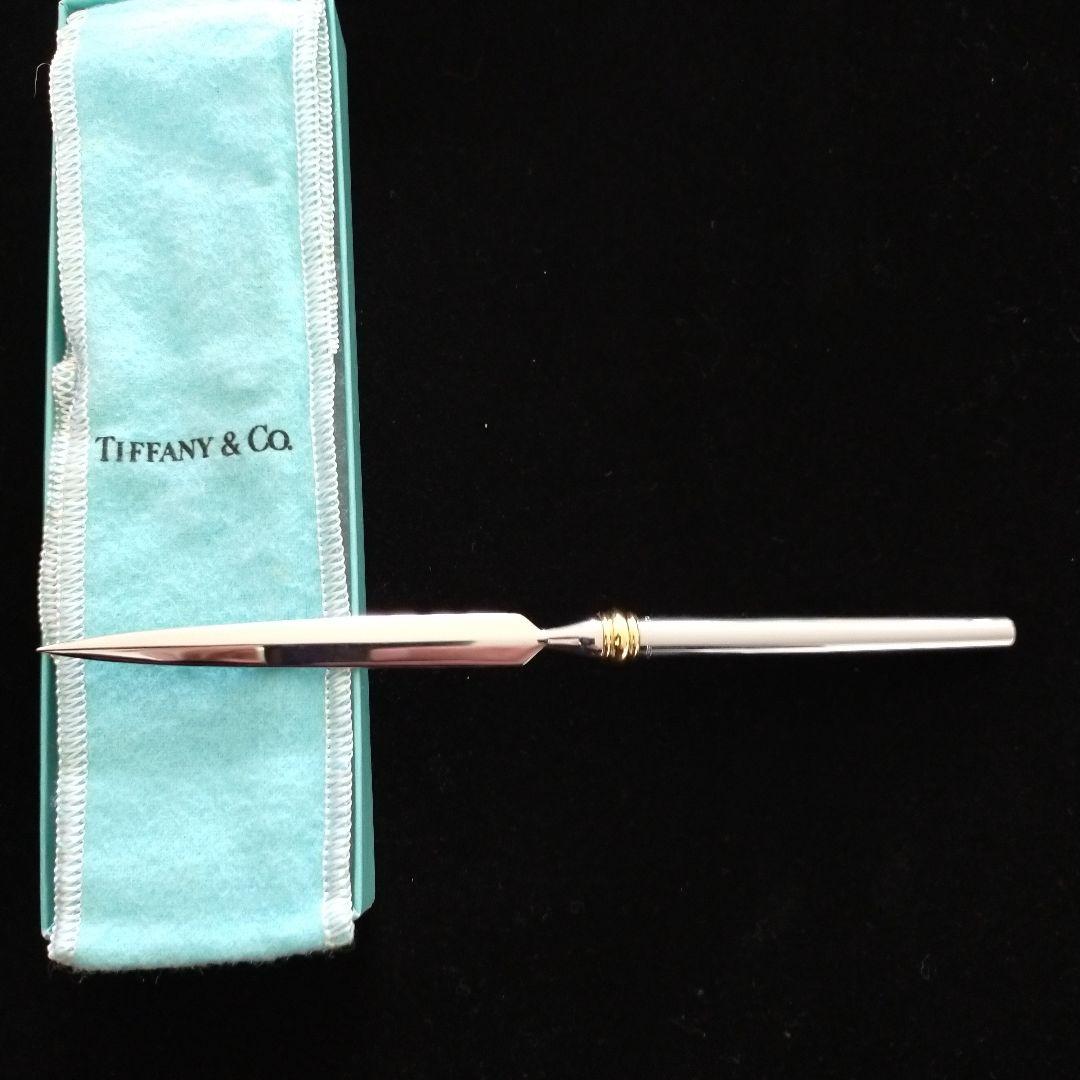 ティファニー ペーパーナイフ レターオープナー シルバー