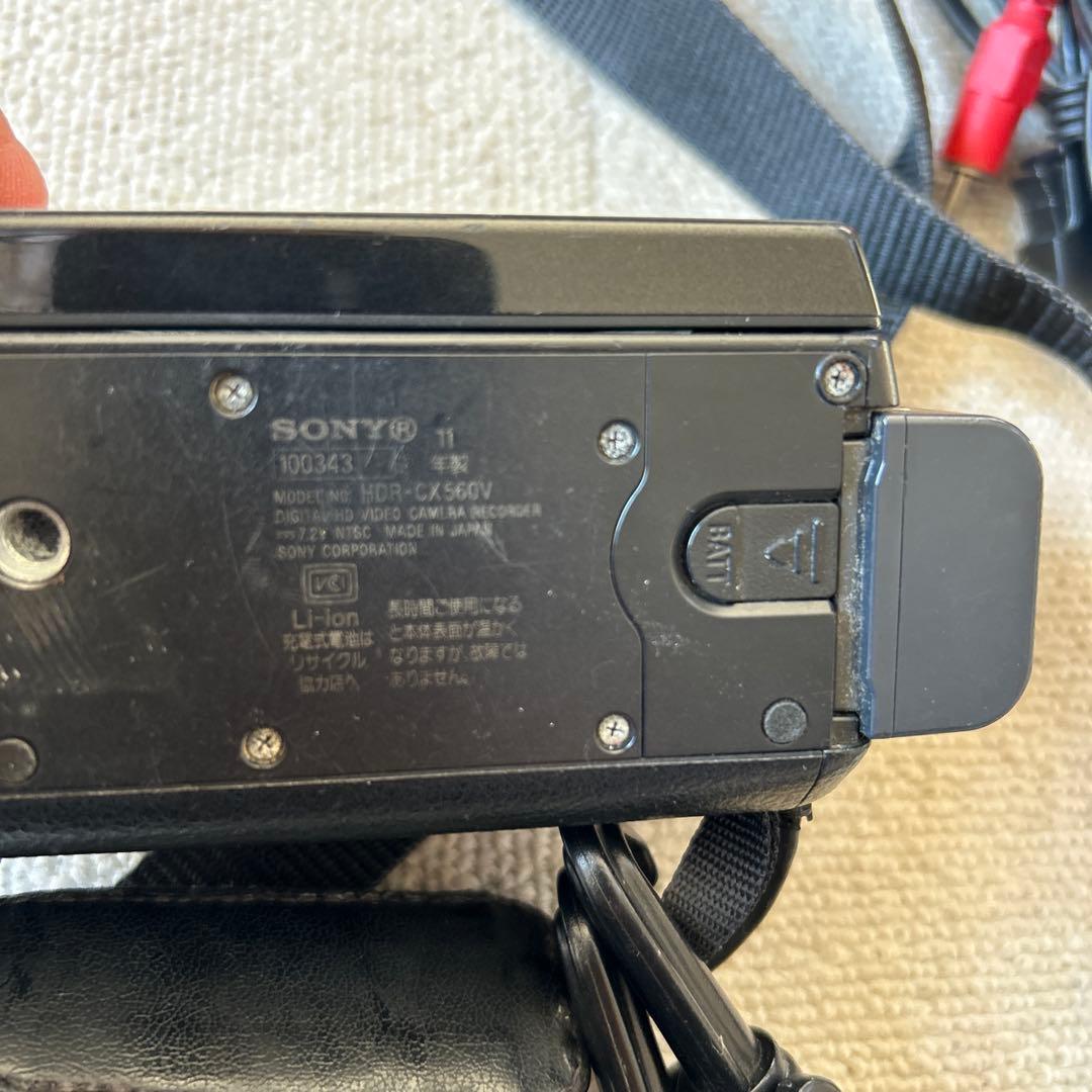 SONY HDR-CX560V ビデオカメラ 本体　ソニー　ハンディカム