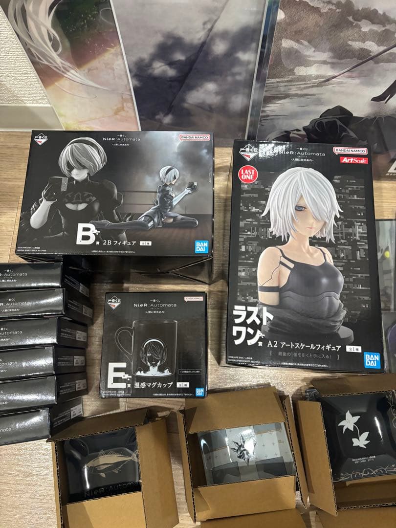 NieR:Automata 一番くじ　B賞D賞E賞F賞G賞H賞ラストワン賞