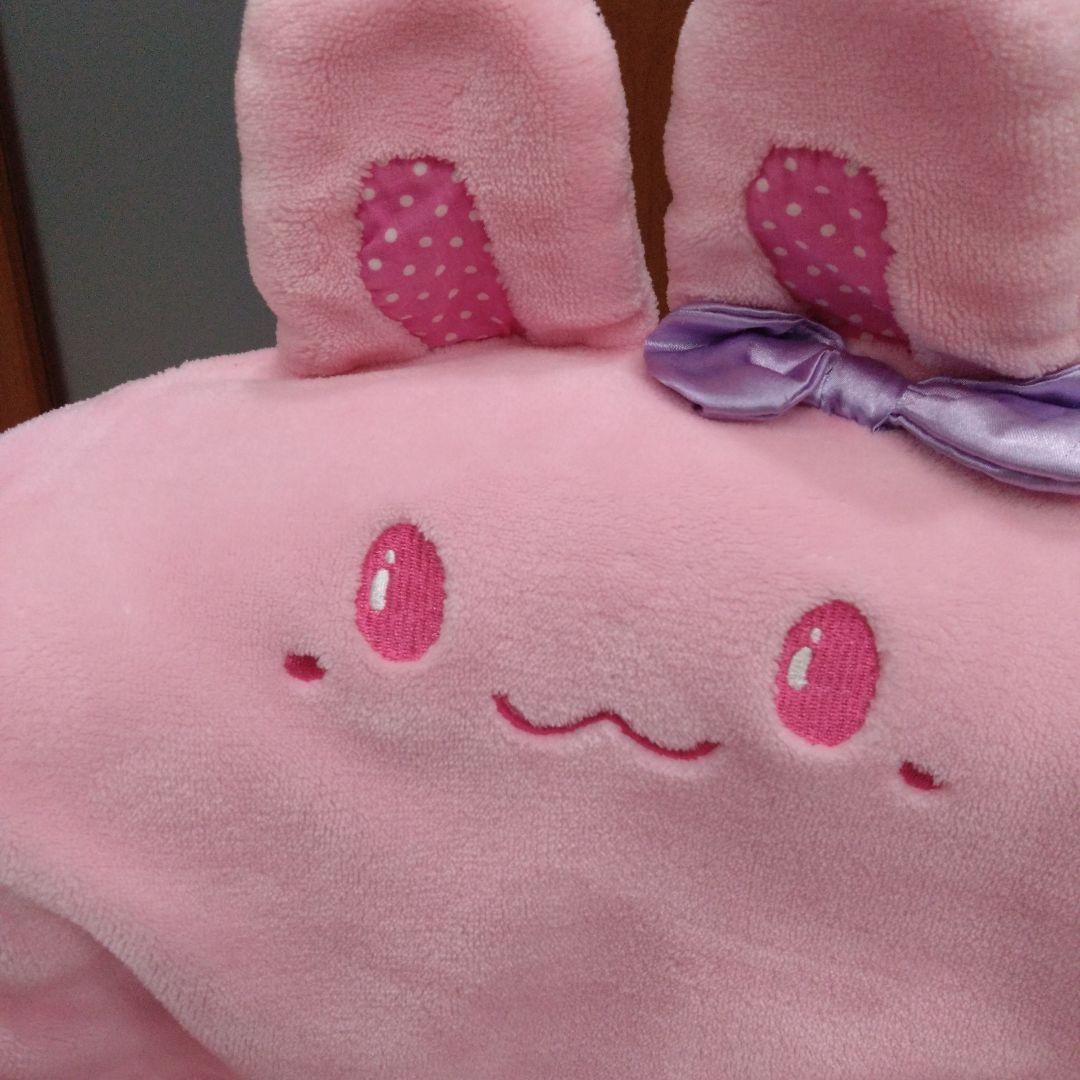 マザーガーデン　うさももミニソファ　クッション　座椅子