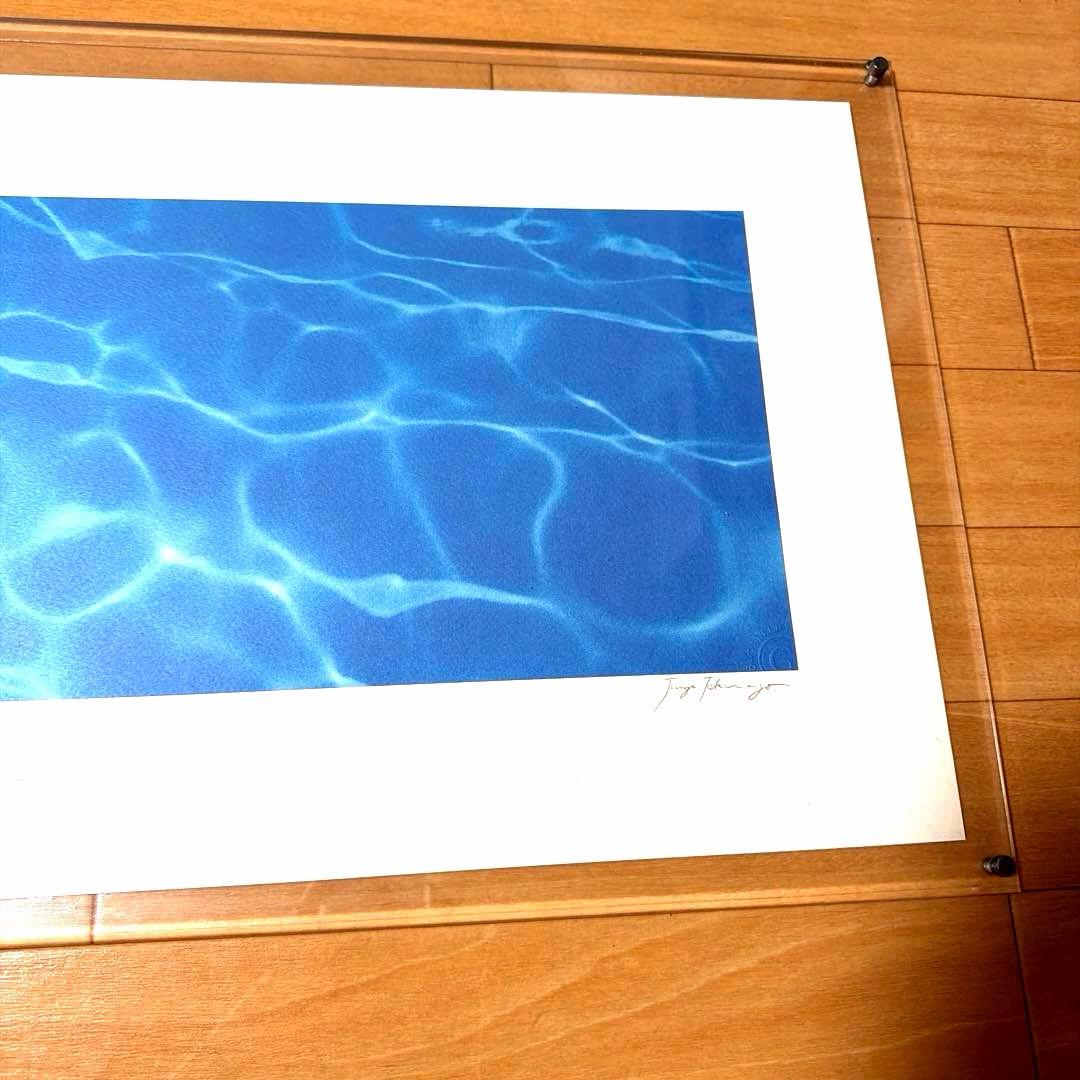 高砂 淳二 額装 直筆サイン・エディション ☆ダイヤモンドスクリーニング