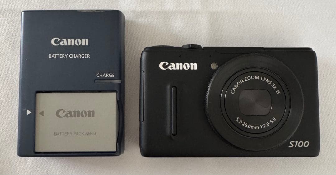 Canon PowerShot S90 本体 バッテリーチャージャー付属