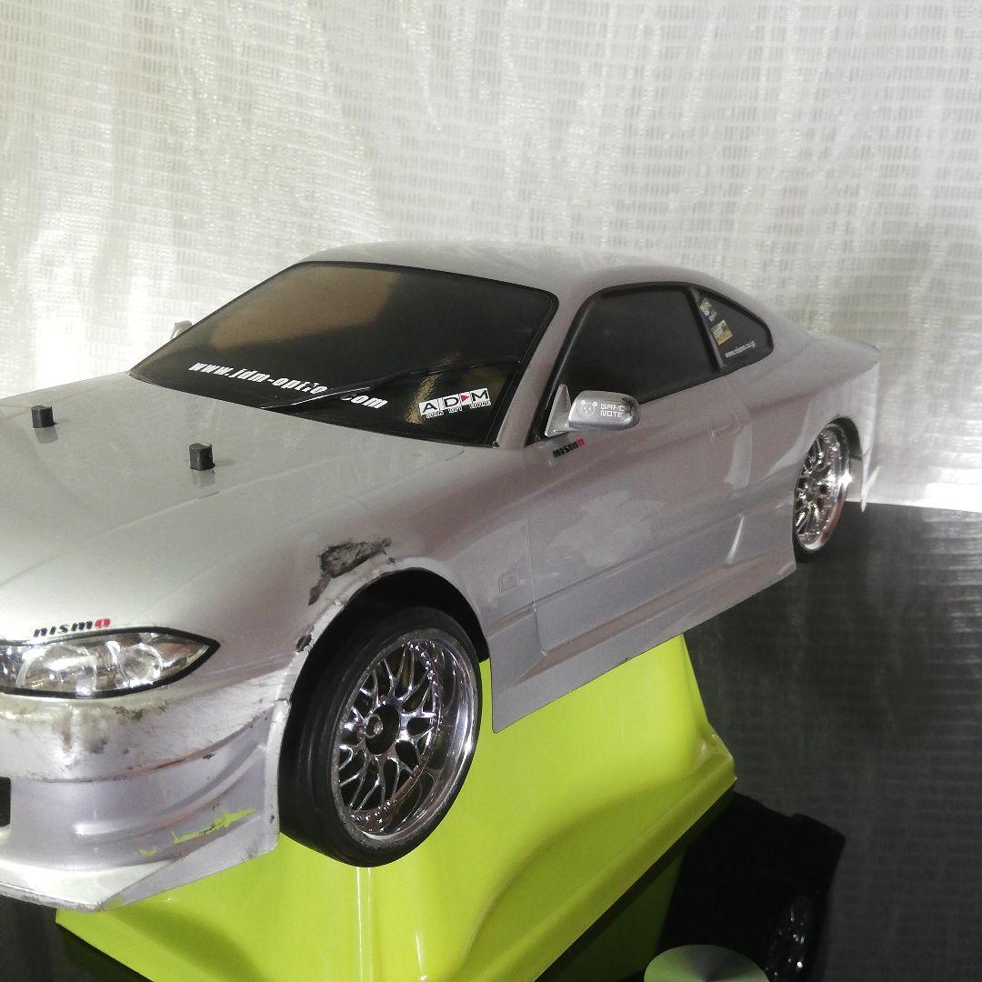 電飾付 Tlu-01 タミヤ ニスモ COPPERMIX シルビア スペアボディ タミヤ