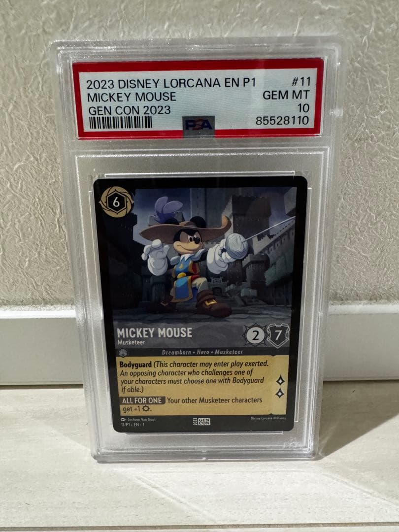 PSA10 lorcana ロルカナ ミッキーマウス gencon プロモ - メルカリ