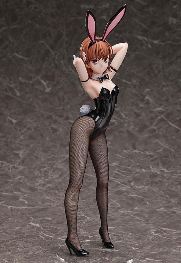 御坂美琴 バニーVer.2nd 1/4 フィギュア[フリーイング] 新品未開封 フリーイング、1/4スケールフィギュア「御坂美琴 バニーVer.2nd」の