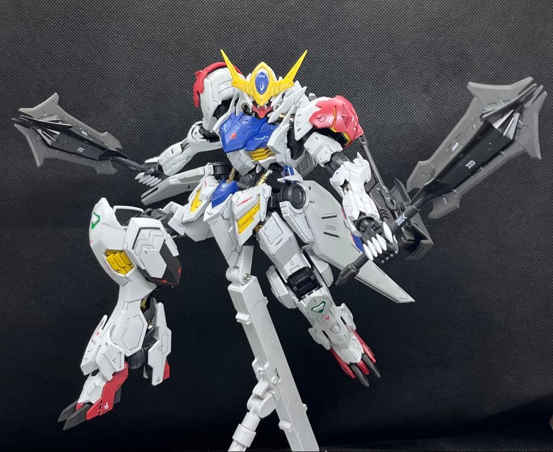 MG ガンダムバルバトスルプス 半ツヤパール塗装済み 完成品