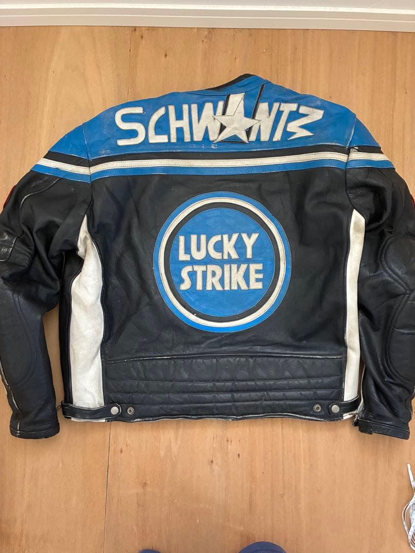 最終値下げ【90s】ヴィンテージ LUCKY STRIKE レザージャケット