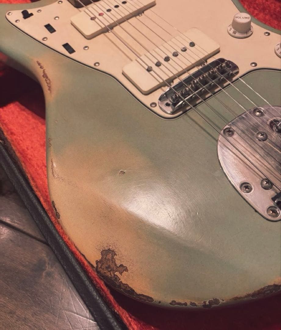 JAZZMASTERタイプ レリック マッチングヘッド リバースヘッド - メルカリ