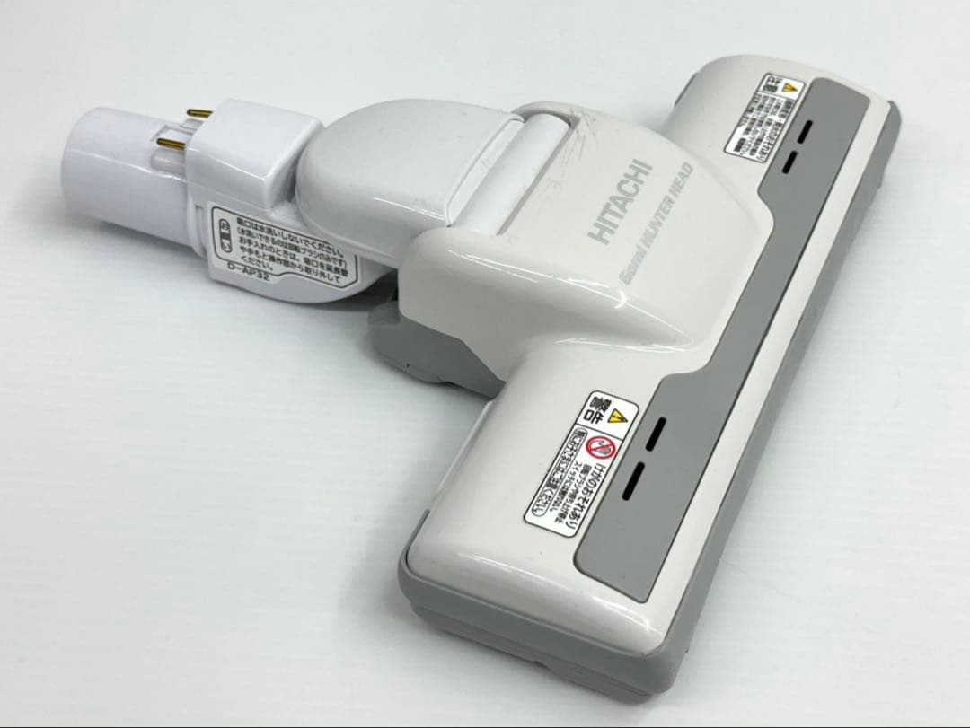 中古綺麗 白 D-AP32 日立掃除機 多機種対応 ヘッド 回転ブラシ