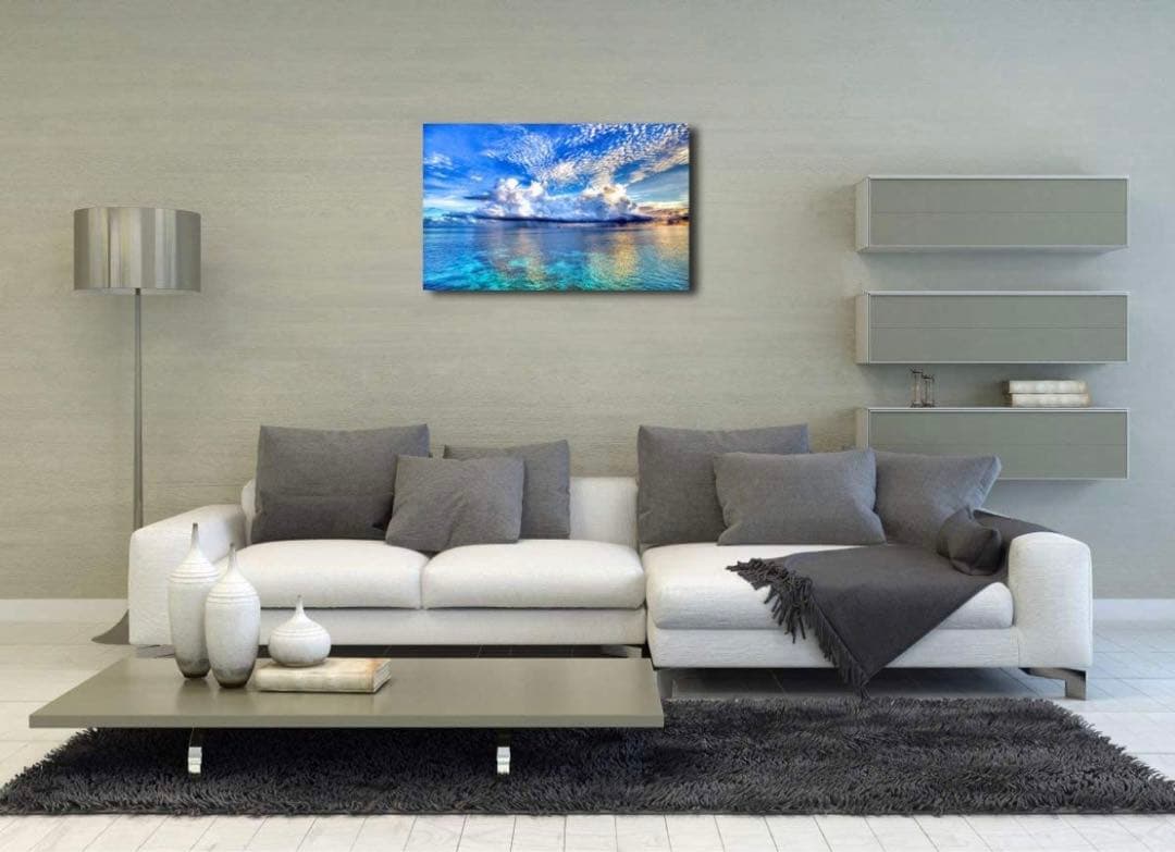 絵画 アートポスター アートパネル 海 現代アート 壁掛け お洒落 インテリア