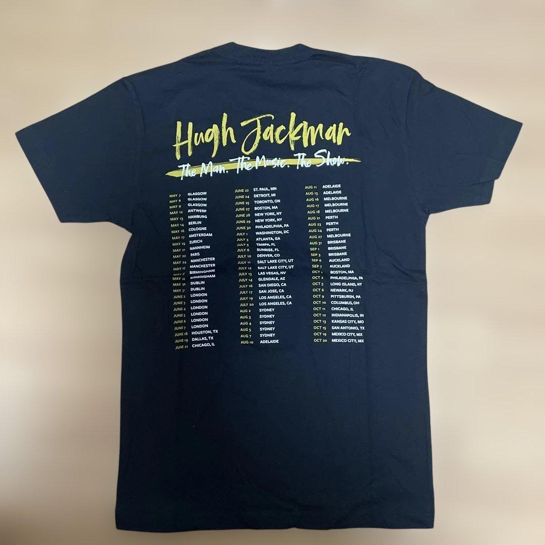 激レア ヒュー・ジャックマン 2019年 ワールドツアー Tシャツ 公式品