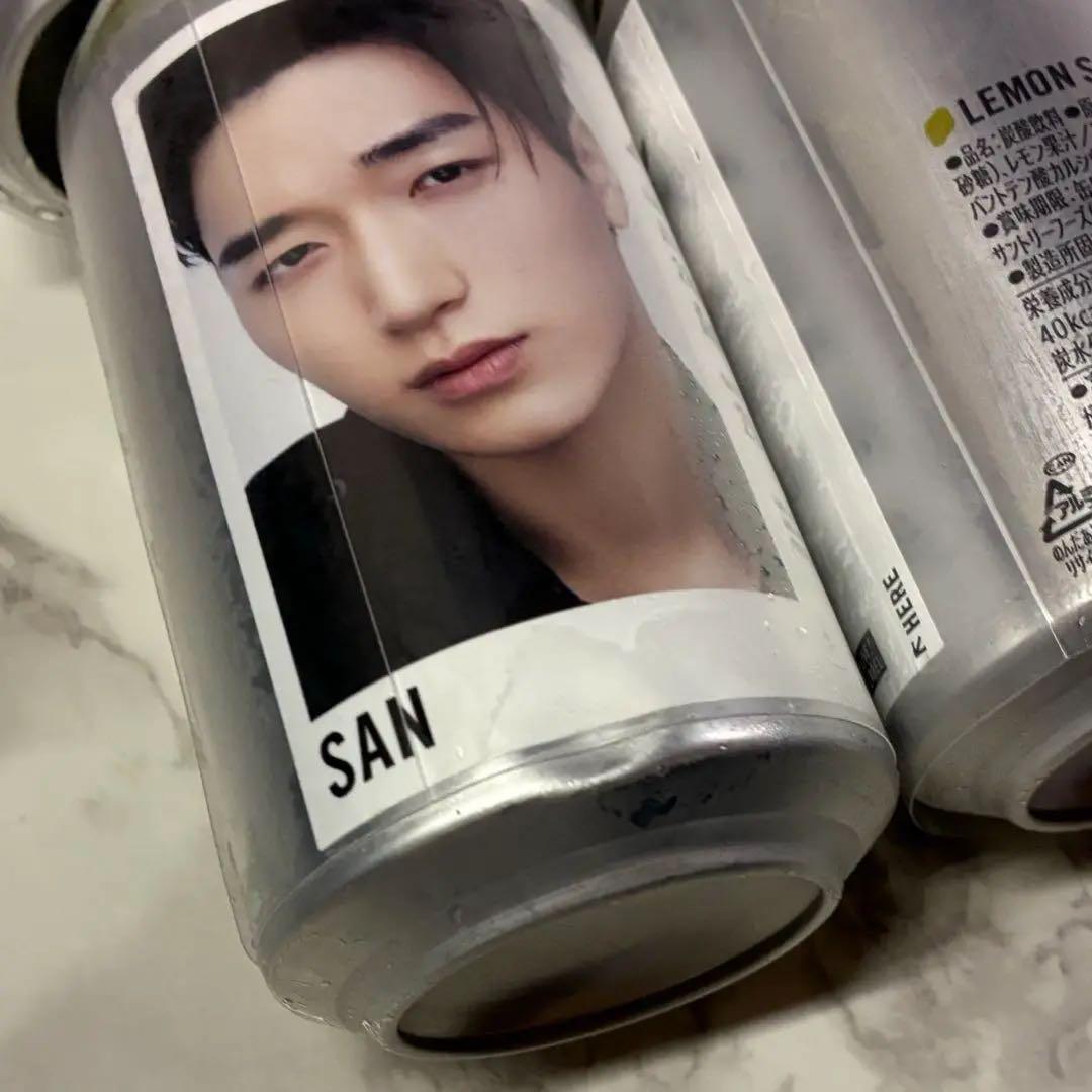 ◎ ATEEZ ラベル缶 レモンスカッシュ 8個 コンプリートセット