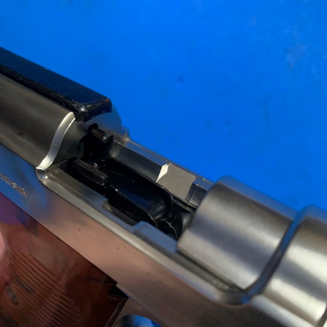 ⭕️★マルシン ワルサーP38ニッケルフィニッシュ ABS樹脂製 未発火モデルガン