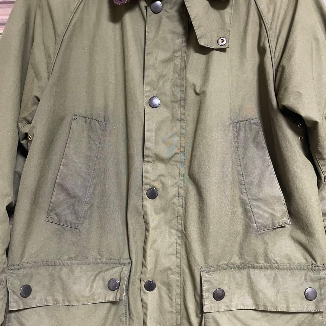 バブアー　ウォッシュドビデイル　SL セージ ビームス別注