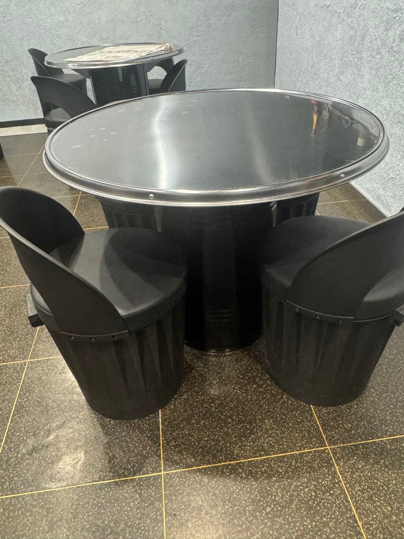 韓国ドラム缶テーブルセット