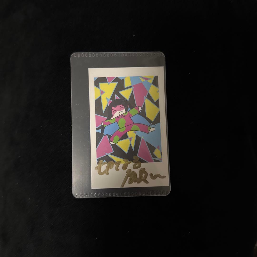 Ado チェキ風トレーディングカード直筆サイン入り