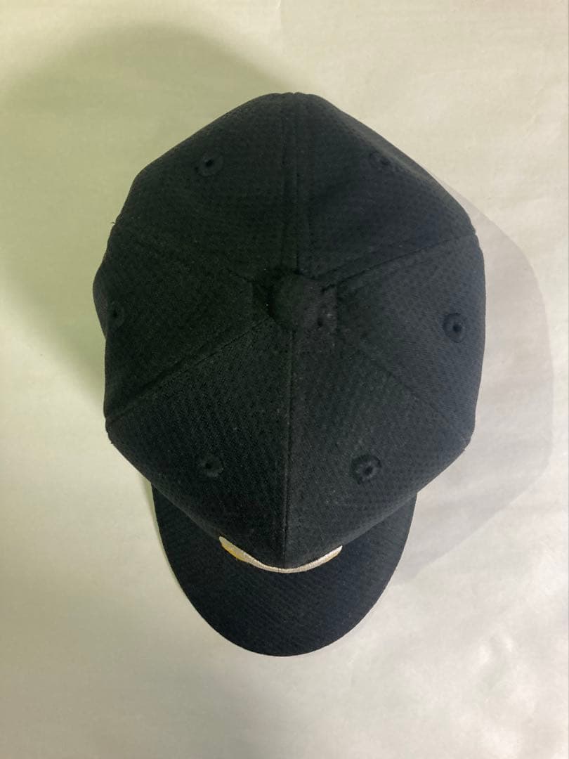 実使用】ミズノプロ 阪神タイガース キャップ 帽子 新井選手 サイン入