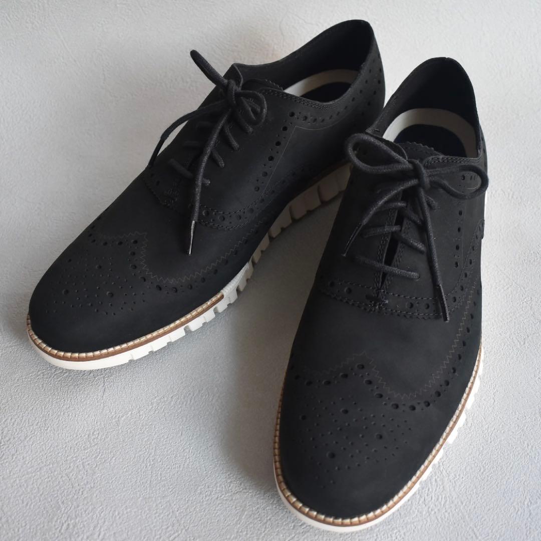 未使用級Cole Haan ゼログランド ウィングチップ　オックスフォード12W