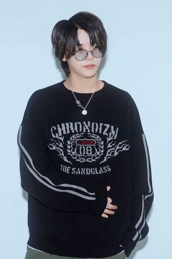 CHRONOIZM クロノイズム COLLEGE KNIT XL