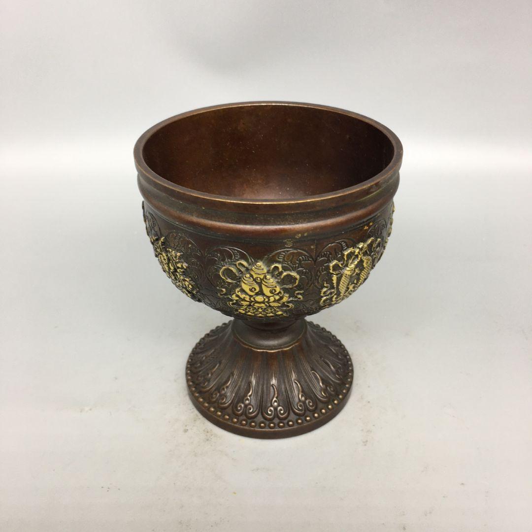 銅器 香薫炉 八宝吉祥香炉 供養薫香炉 香道具 装飾品 工芸