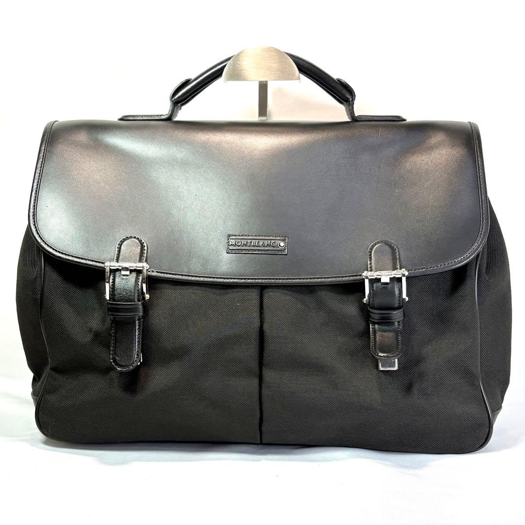 【希少 人気】 MONTBLANC モンブラン 高級品 ビジネス ブリーフケース