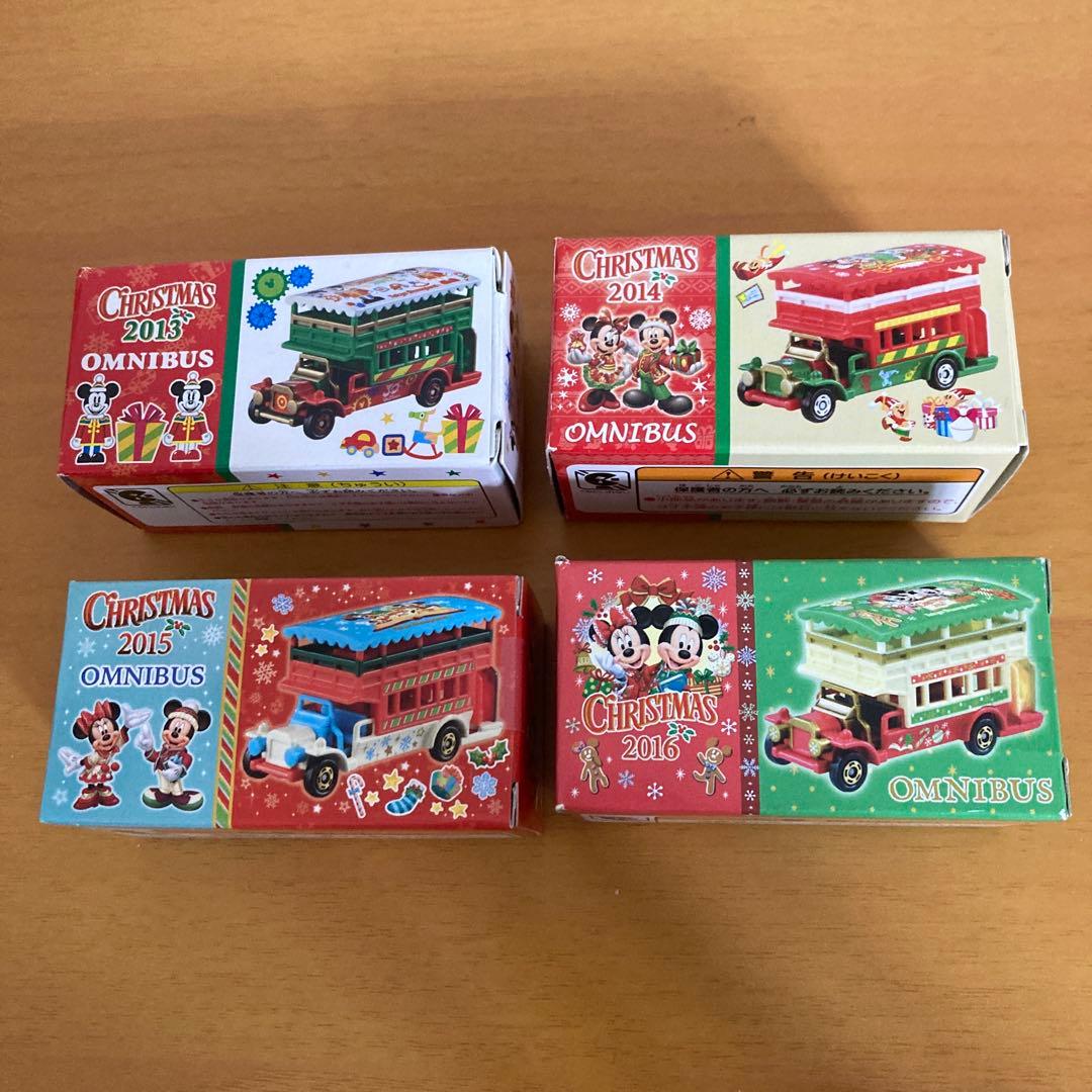 お得！】ディズニークリスマスバス クリスマストレイン トミカ 7点セット