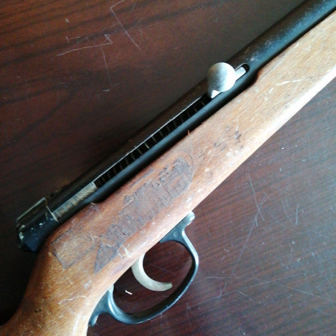 昭和レトロ バネ式射的銃 91cm 昭和中期