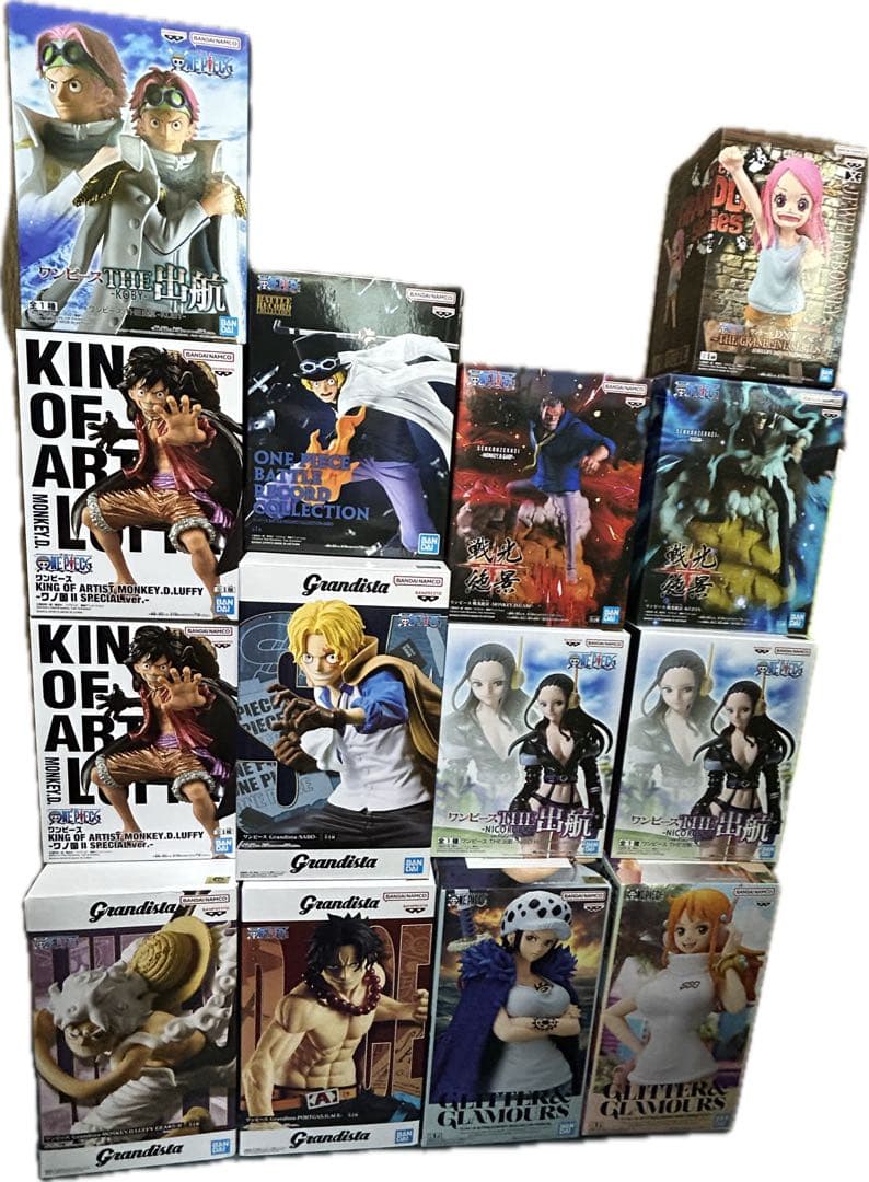 ワンピースプライズフィギュア14体まとめ売り！ - コミック・アニメ