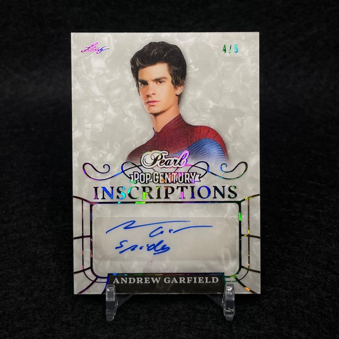 アンドリュー・ガーフィールド サインカード スパイダーマン