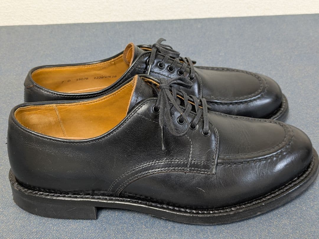 WHEEL ROBE ウィールローブ ヘビーステッチング モックトゥ サイズ7