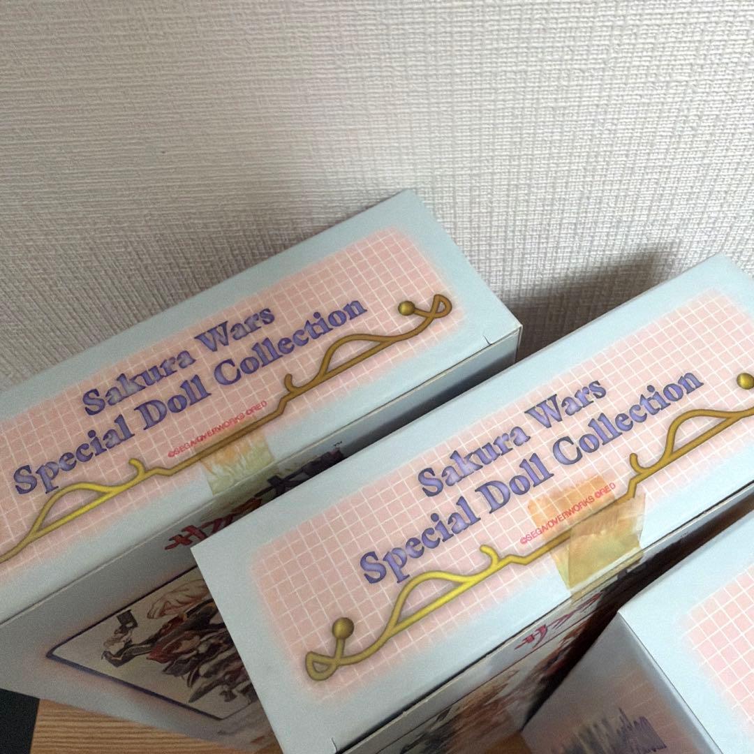 年末値下サクラ大戦スペシャルドールコレクション　レニ北大路花火アイリス3体セット