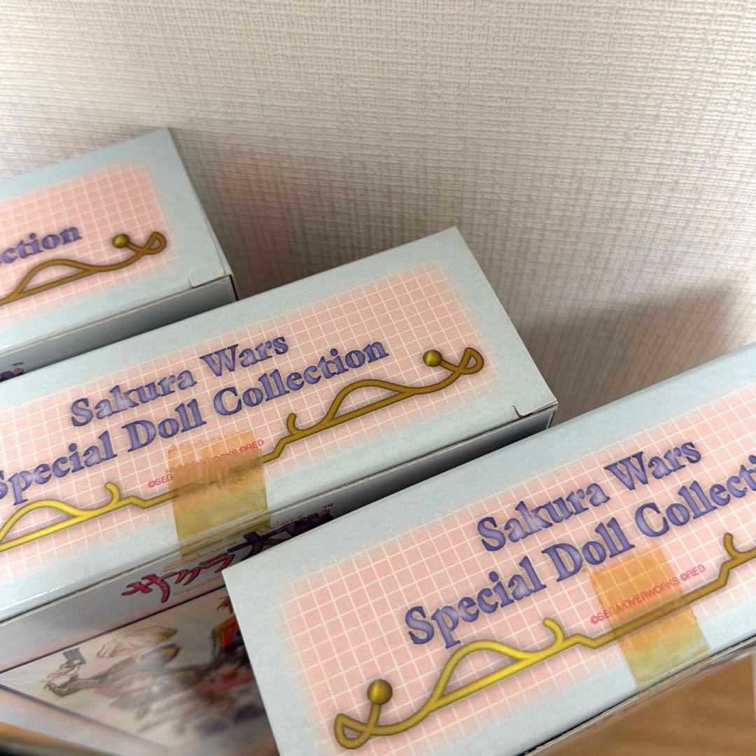 年末値下サクラ大戦スペシャルドールコレクション　レニ北大路花火アイリス3体セット
