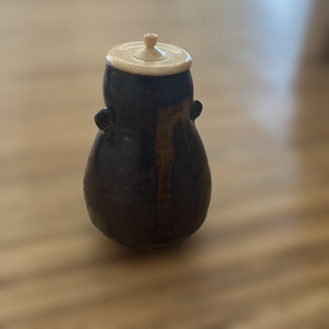 茶入れ 陶器製 木箱付き（古瀬戸)の通販はau PAY マーケット - 輸入