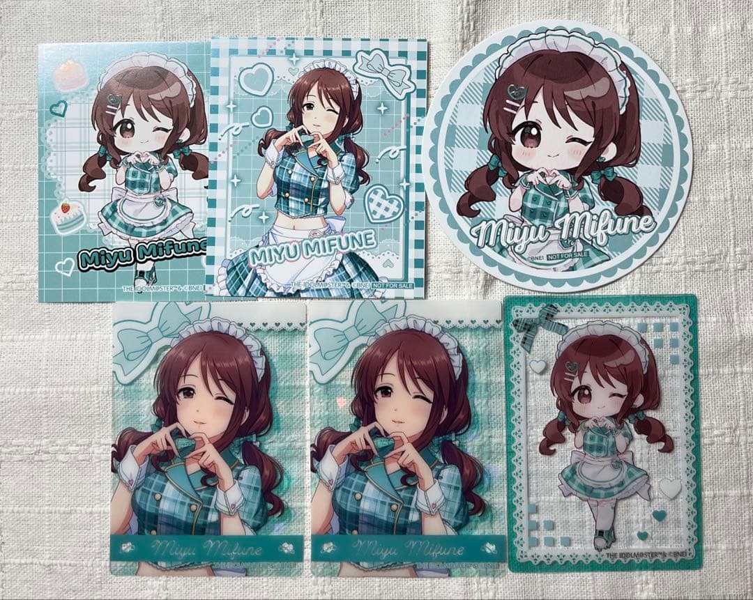 アイドルマスターシンデレラガールズ スイパラコラボカフェ 三船美優