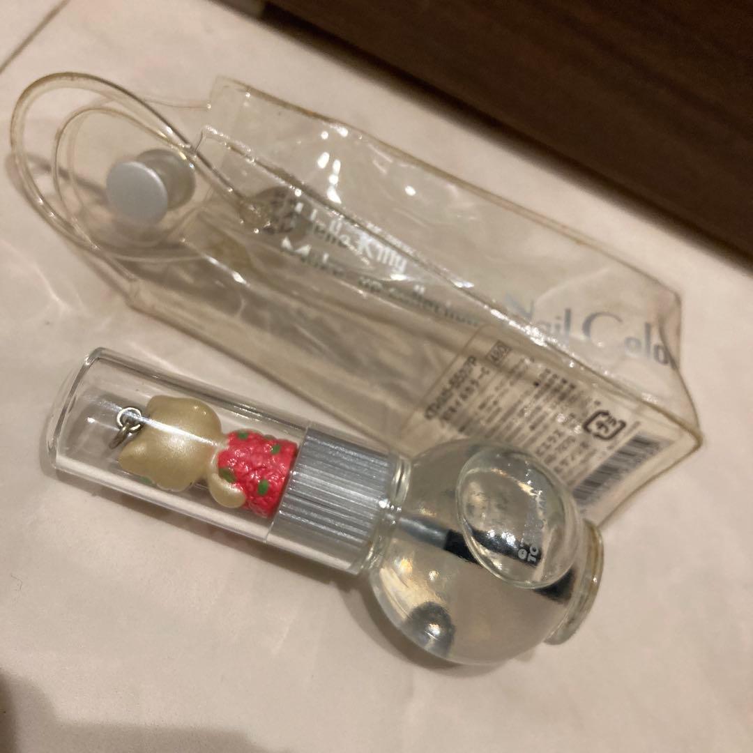 レトロ《2002年 ハローキティ ネイルカラー》当時物コスメ☆マニキュアクリアP