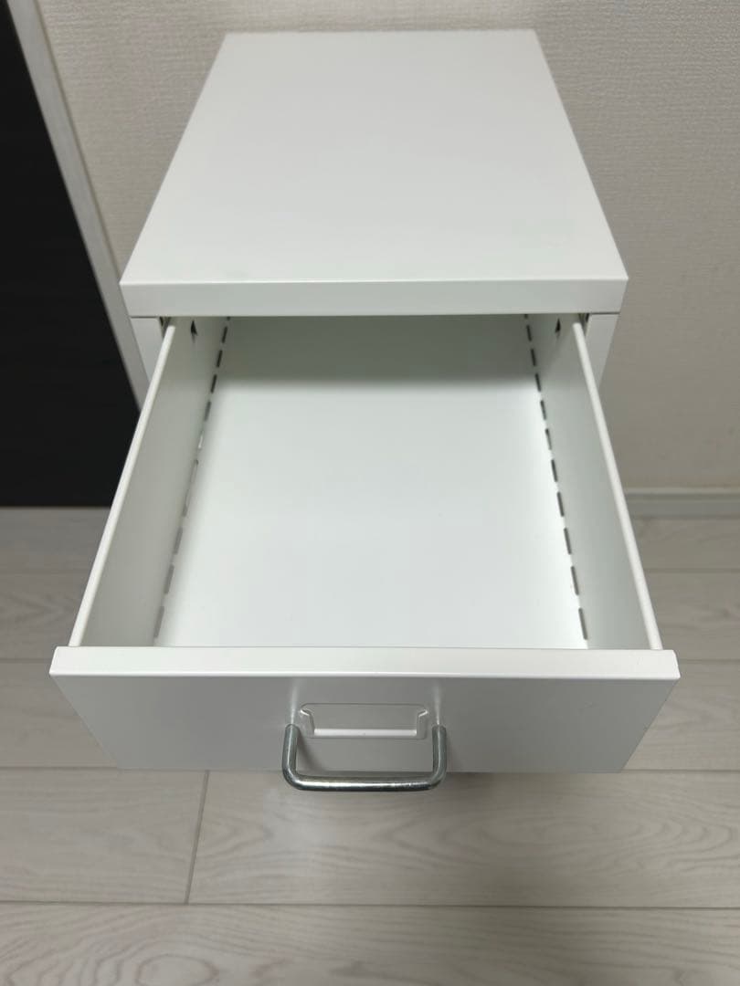 IKEA HELMER ヘルメル 6段チェスト ホワイト-お得商品